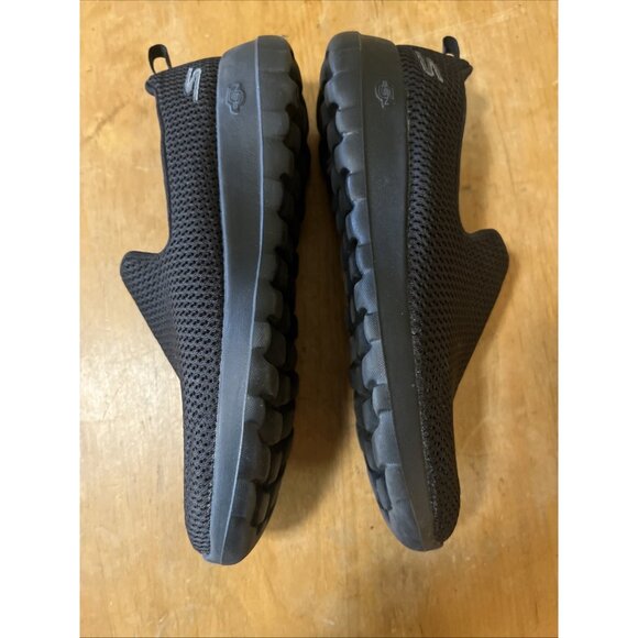 Skechers Shoes Womens 9 /39 Black SlipOn Go Walk Joy Comfort Goga Max Walking - Picture 8 of 10